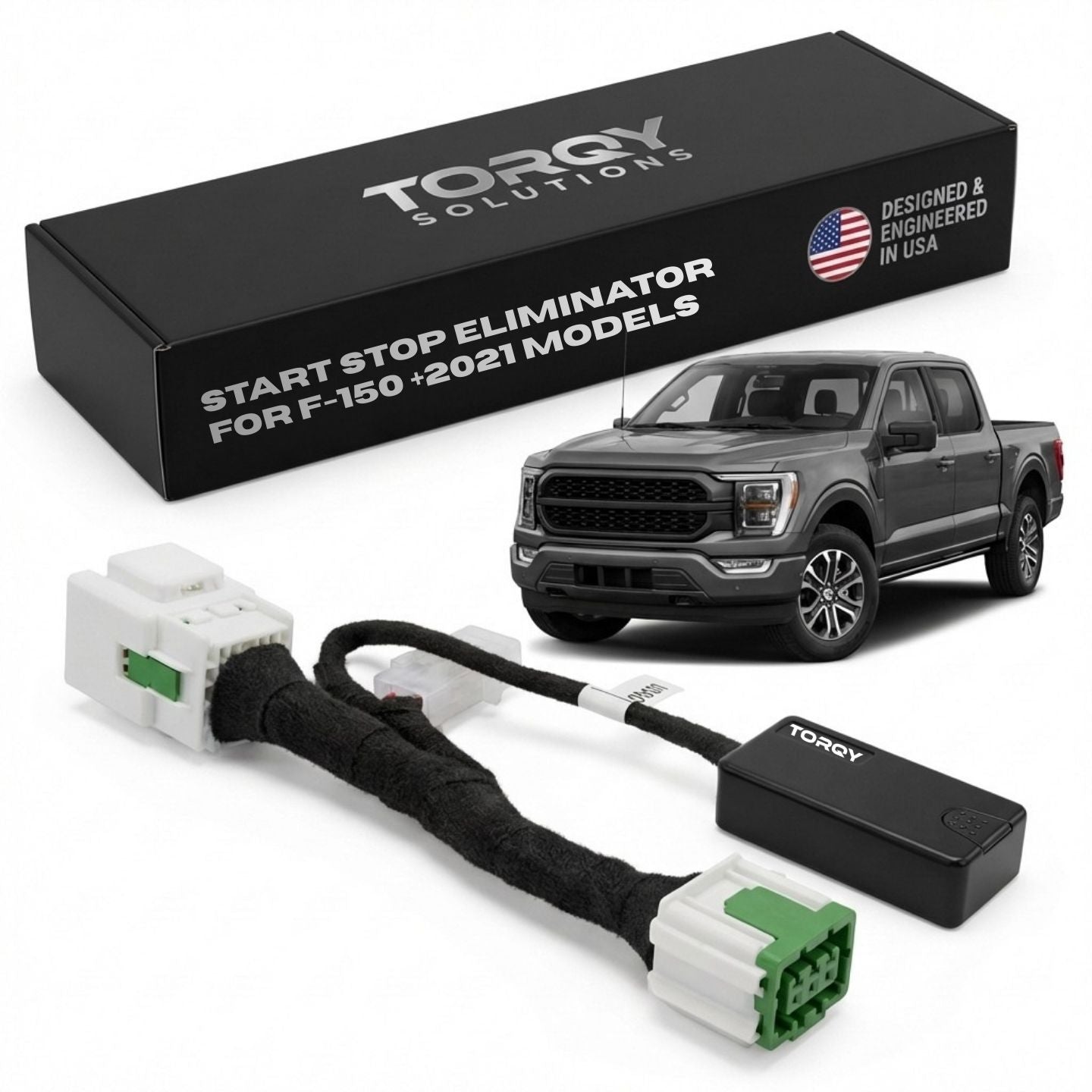 Torqy Auto Start Stop Eliminator for Ford F-150 2021-2026 - Plug & Play Autostop Eliminator Memory Module