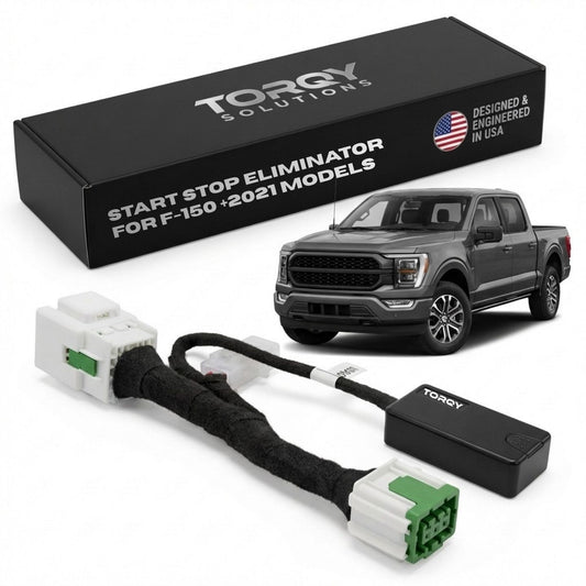 Torqy Auto Start Stop Eliminator for Ford F-150 2021-2026 - Plug & Play Autostop Eliminator Memory Module