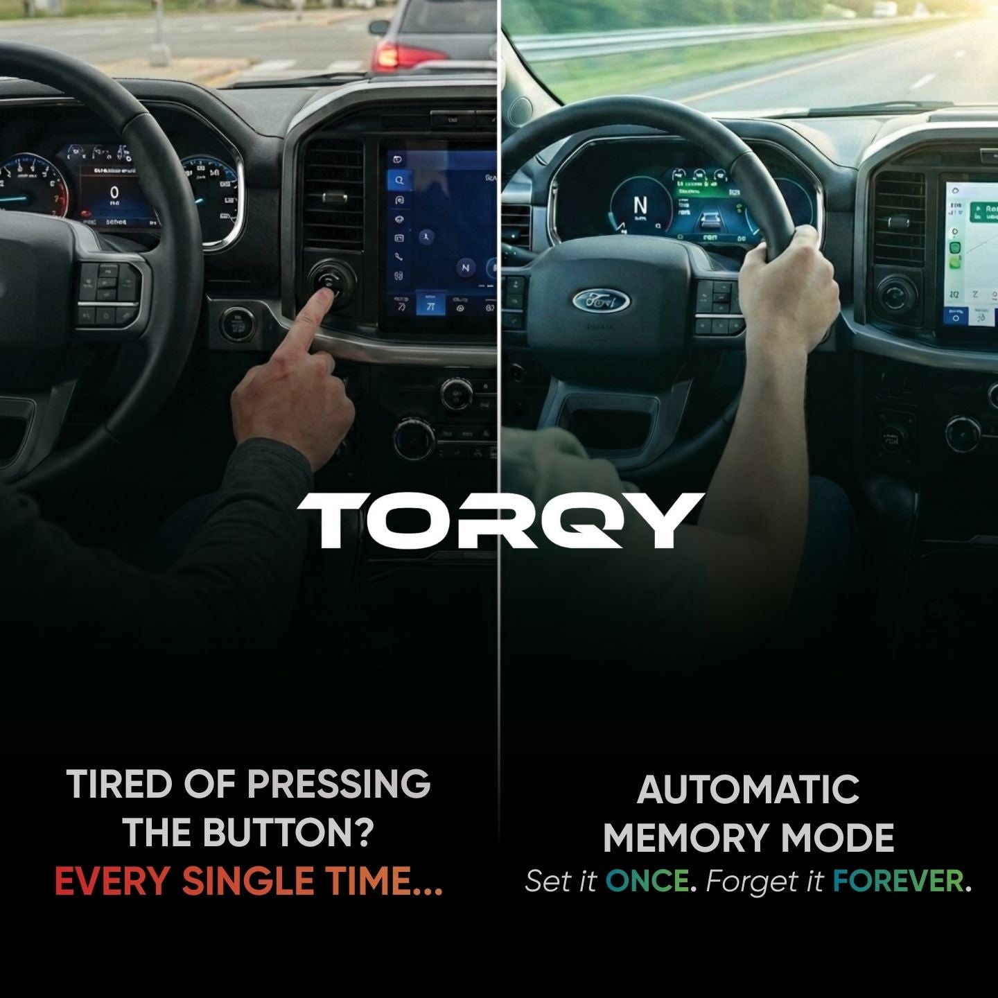 Torqy Auto Start Stop Eliminator for Ford F-150 2021-2026 - Plug & Play Autostop Eliminator Memory Module
