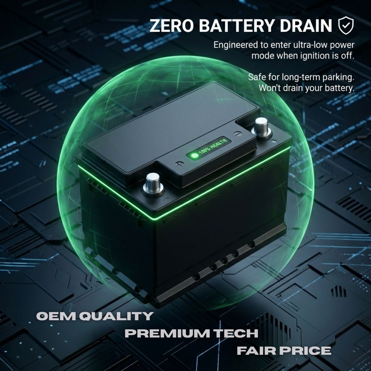 Torqy Auto Start Stop Eliminator for Ford F-150 2021-2026 - Plug & Play Autostop Eliminator Memory Module